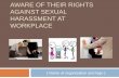 Anti-sexual harassment law: Sample sensitisation presentation