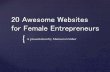 20 Awesome Resources For Female Entrepreneurs