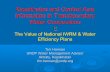 Kazakhstan and Central Asia Information in Transboundary Water Cooperation - The Value of National IWRM and Water Efficiency Plans (Tim Hannan) - Powerpoint - 160kb