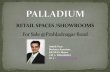 PALLADIUM, RETAIL SPACES /SHOWROOMS For Sale @ Prahladnagar Road, Ahmedabad. Gujarat
