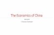 The Economics of China
