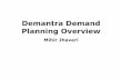 Oracle Demantra - Demand Planning Overview