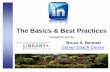 LinkedIn Basics & Best Practices AHML April 2015