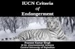 IUCN Criteria
