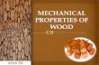 Mechanical properties of wood