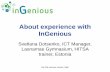 About experience with InGenious