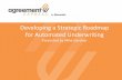 Recombo developing a strategic roadmap to automated underwriting