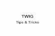 Twig Brief, Tips&Tricks