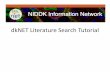 dkNET Literature Search Tutorial