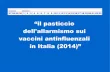 Vaccini: il caso Fluad (Italia, 2014)