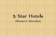 5 star hotels in western mumbai
