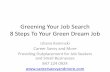 Greening Your Job Search Powerpoint 4 29 10
