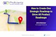 Strategic roadmaps vs product roadmaps (ProductCamp Boston 2015)