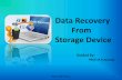 Data recovery from storage device