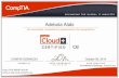 CompTIA Cloud+ ce certificate