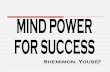 Mind power for success