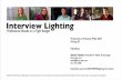 Lighting Interviews (Podcamp Philly)
