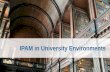 IPAM in University Environments