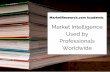 Academic Market Research - Market Intelligence Used by Professionals Worldwide