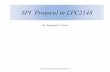 SPI  Protocol in LPC2148