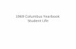 1969 Columbus Yearbook Student Life