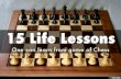 15 Life Lessons- Learnt from Chess