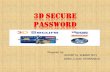 3D secure password