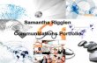 Samantha Riggien - Communications Portfolio