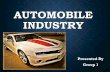 Automobile Industry Analysis