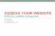 Assess Your Website With Free Usability Testing Tools