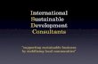 International Sustainable Development Consultants