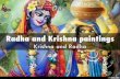 Radha and Krishna paintings