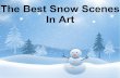 The best snow scenes in art