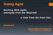 Working with Agile