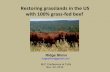 Ridge Shinn - A New Program to Restore Northeast Grasslands: 100% Grass-Fed Beef