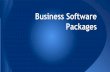 Business software packages - Accounting Software Systems