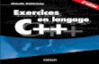 Exercices en langage c++ ()