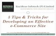 5 Tips And Tricks For An Effective Ecommerce Site
