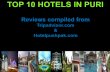 Top 10 hotels in puri