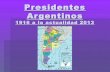 Presidentes argentinoss