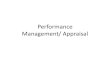 L14 performance  management  and appraisal