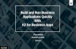 Build and Run Business Applications Quickly with K2 for Business Apps
