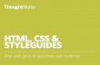 HTML, CSS & Style Guides