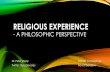 Pv religious experience