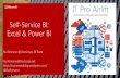 Self-Service BI: Excel & Power BI - Microsoft ITPro AirLift - 20150122