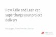 Agile & Lean for Project Delivery
