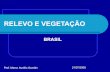 Geografia do Brasil - Relevo e Vegetacao Prof. Marco Aurelio Gondim []