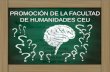 Promoción Facultad Humanidades CEU San Pablo