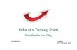 Role Banks can Play - India at a Turning Point