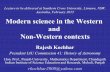 Modern science in the Western  and  Non-Western contexts